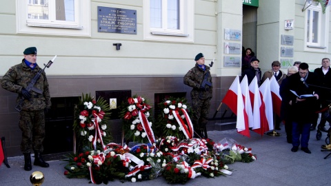 W 37. rocznicę strajku chłopskiego w Bydgoszczy. Fot. Henryk Żyłkowski