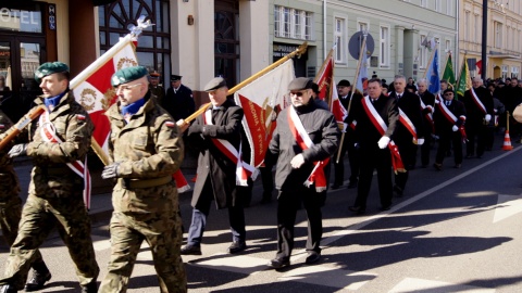 W 37. rocznicę strajku chłopskiego w Bydgoszczy. Fot. Henryk Żyłkowski