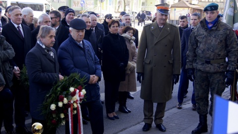 W 37. rocznicę strajku chłopskiego w Bydgoszczy. Fot. Henryk Żyłkowski