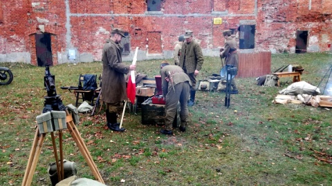 11 listopada w trakcie "Drzwi Otwartych Cytadeli" w Grudziądzu spotkać można było żywe ślady historii. Fot. Marcin Doliński