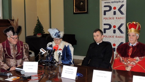 28 grudnia organizatorzy i uczestnicy Orszaku Trzech Króli spotkali się z dziennikarzami. Fot. Tatiana Adonis