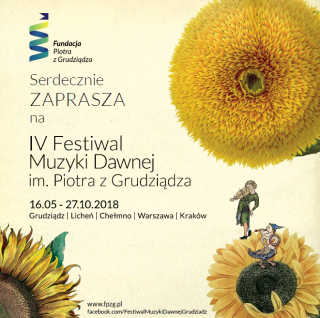16 maja początek Festiwalu Muzyki Dawnej im. Piotra z Grudziądza