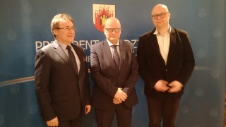 Pierwsza konferencja prasowa Macieja Glamowskiego. Kto wiceprezydentem Grudziądza