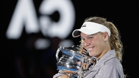Australian Open 2018 - pierwszy wielkoszlemowy tytuł Woźniacki