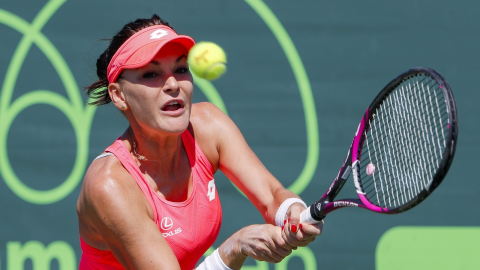 Turniej WTA w Miami - Radwańska awansowała do 3. rundy