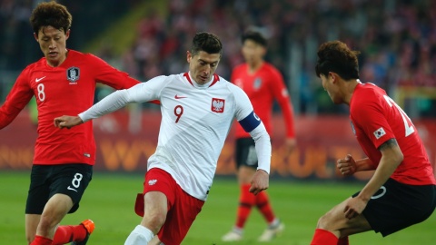 Polska wygrała z Koreą Południową na Stadionie Śląskim