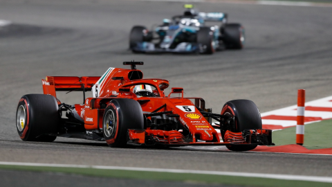 Formuła 1 - zwycięstwo Sebastiana Vettela w Bahrajnie