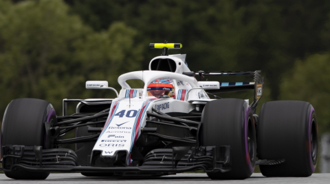 Formuła 1 - Kubica najsłabszy na treningu przed GP Austrii