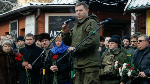 Ukraina Przywódca separatystów w Doniecku zginął w zamachu
