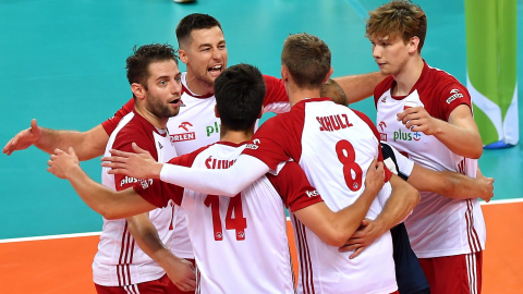 MŚ siatkarzy 2018 - Polska wygrała z Belgią w meczu towarzyskim