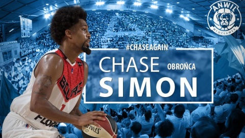 Chase Simon znów zagra w Anwilu Włocławek