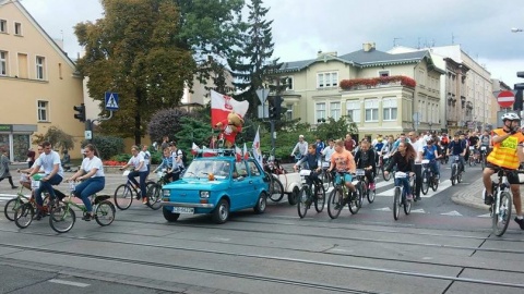 Na rowerach z Rometu przejechali ulicami Bydgoszczy [ZDJĘCIA]