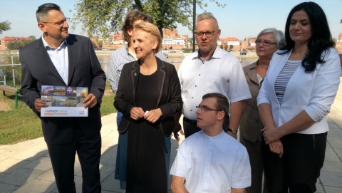 Joanna Scheuring-Wielgus popiera kandydatów Koalicji Obywatelskiej w wyborach samorządowych