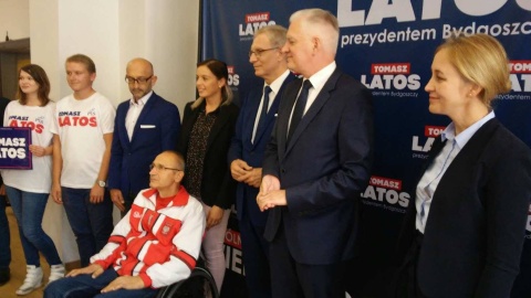 Jarosław Gowin na inauguracji UKW: poparcie dla Tomasza Latosa i czek dla uczelni