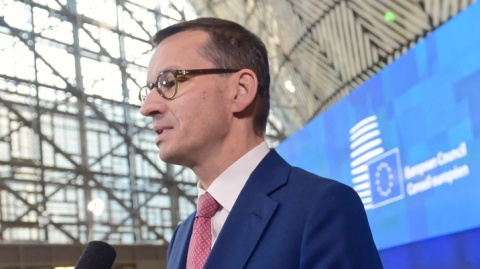 Premier Morawiecki spotkał się w Brukseli z kanclerz Niemiec Angelą Merkel