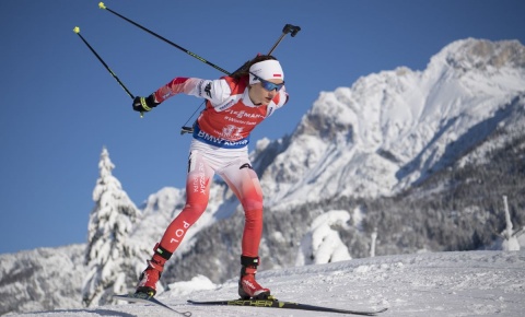 PŚ w biathlonie: Hojnisz czwarta w biegu na dochodzenie w Hochfilzen