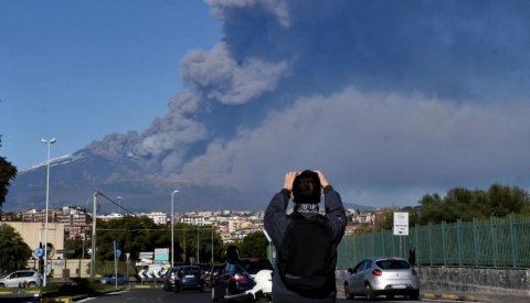 Ponad 130 wstrząsów sejsmicznych we Włoszech po przebudzeniu się Etny