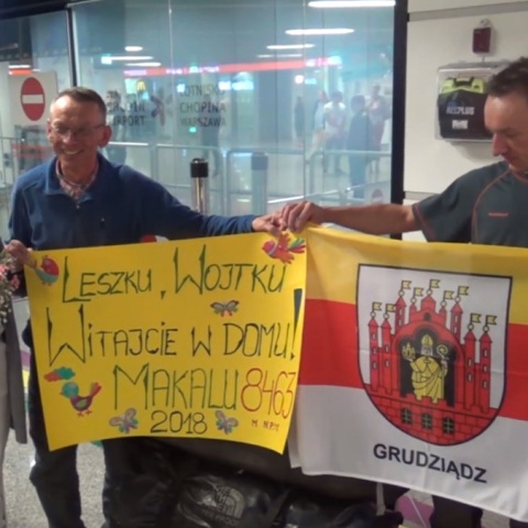 Himalaiści Wojciech i Lech Flaczyńscy wrócili do domu