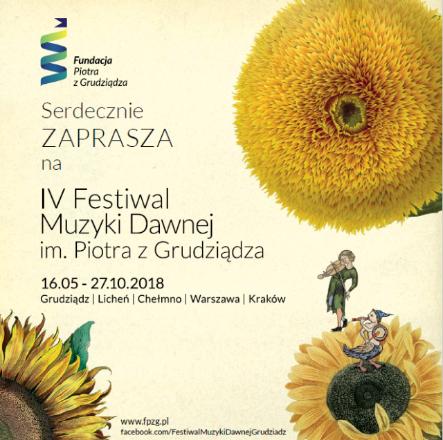 16 maja początek Festiwalu Muzyki Dawnej im. Piotra z Grudziądza