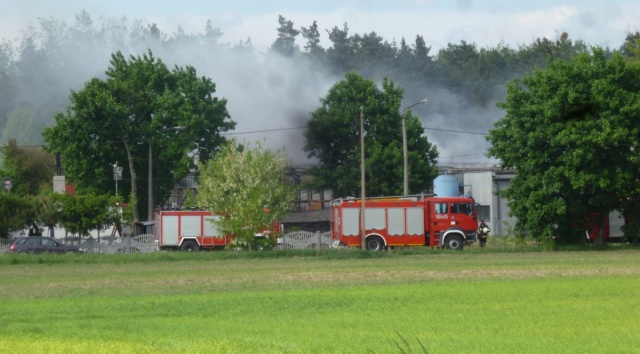 Jeszcze trzy dni może potrwać dogaszanie pożaru w Łabiszynie