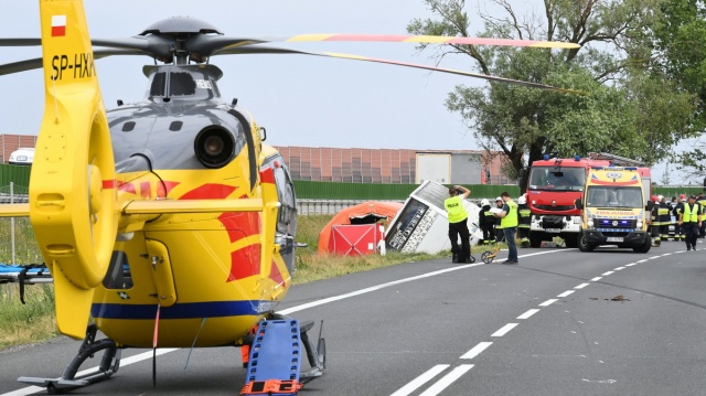 Tragedia na drodze w Konstantynowie. Dwie osoby nie żyją