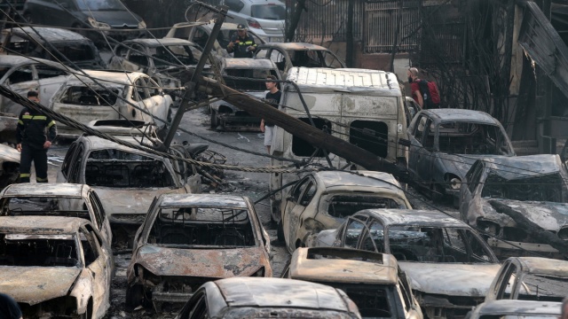60 osób, w tym dwoje Polaków, zginęło w pożarach w Grecji