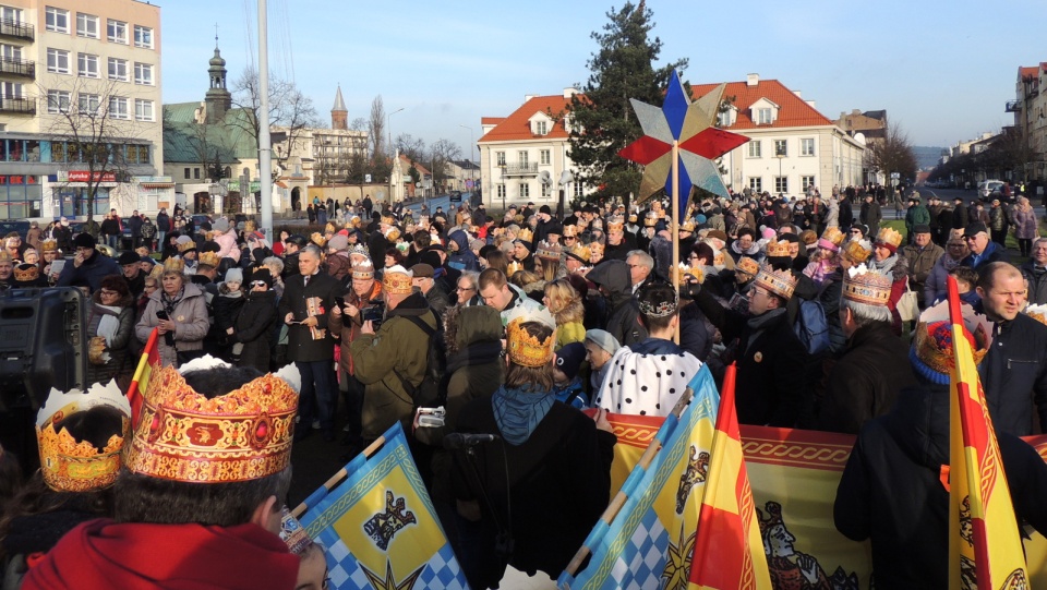 Orszak Trzech Króli we Włocławku. Fot. Marek Ledwosiński