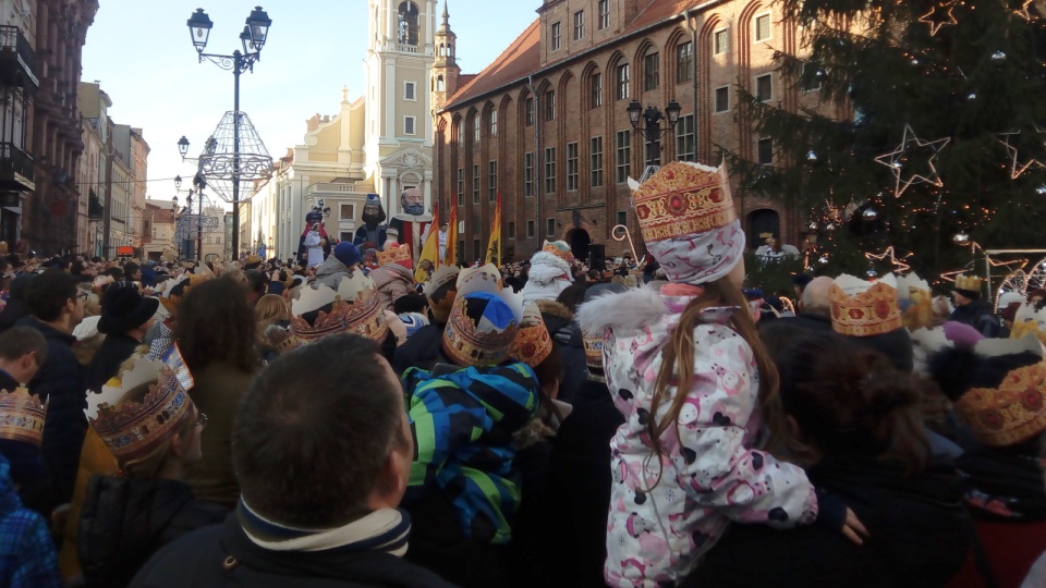 Orszak Trzech Króli w Toruniu. Fot. Monika Kaczyńska