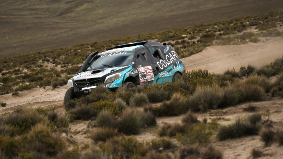 Zdjęcie z 6. etapu Rajdu Dakar 2018. Fot. PAP/EPA/David Fernandez