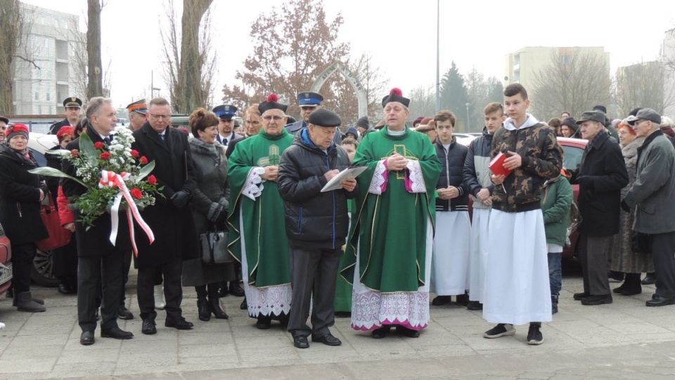 Uroczystości upamiętniające 78. ricznicę wywózek na Syberię odbyły się w parafii Świetych Polskich Braci Męczenników w Bydgoszczy. Fot. Damian Klich