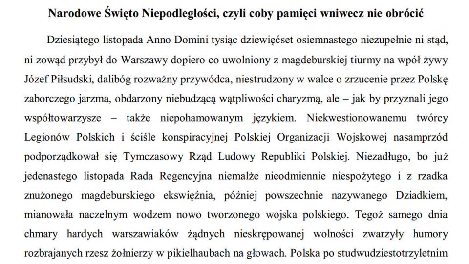 Sprawdzian przygotowały dr hab. Małgorzata Gębka-Wolak i dr hab. Iwona Kaproń-Charzyńska z Instytutu Języka Polskiego Uniwersytetu Mikołaja Kopernika.