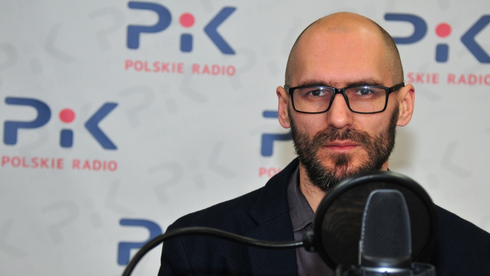 Historyk z bydgoskiej delegatury IPN - gość Rozmowy Dnia w Polskim Radiu PiK. Fot. Ireneusz Sanger