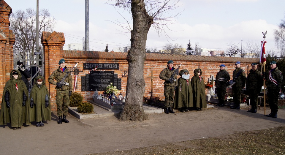 Uroczystość na cmentarzu przy ul. Kcyńskiej w Bydgoszczy. Fot. Henryk Żyłkowski