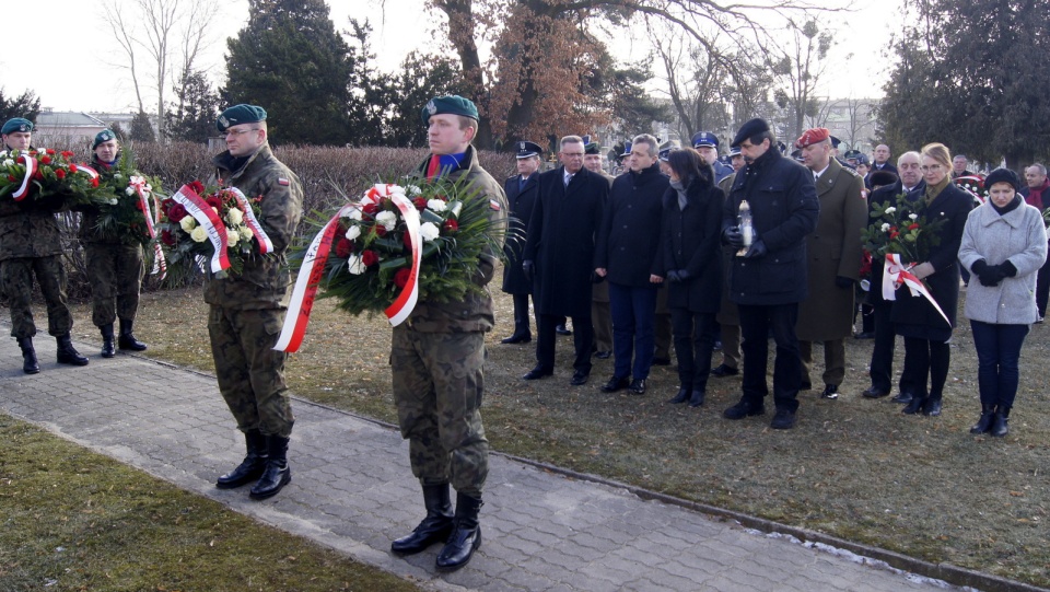 Uroczystość na cmentarzu przy ul. Kcyńskiej w Bydgoszczy. Fot. Henryk Żyłkowski