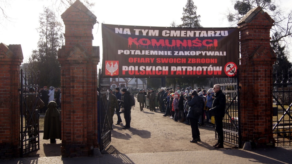 Uroczystość na cmentarzu przy ul. Kcyńskiej w Bydgoszczy. Fot. Henryk Żyłkowski