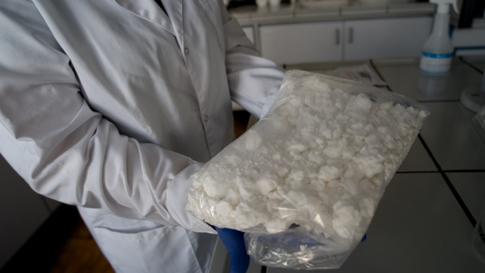 Mieszkańcy Solca Kujawskiego posiadali ponad 1,5 kg amfetaminy. Teraz obaj za „rodzinny” interes będą odpowiadać przed sądem. Fot. Policja