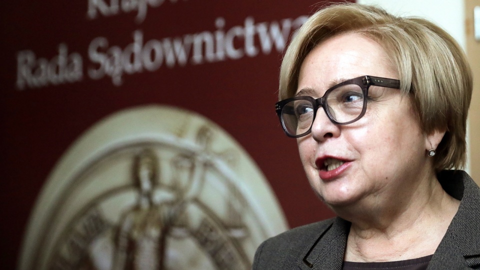 Na zdjęciu archiwalnym ze stycznia 2018 profesor Małgorzata Gersdorf. Fot. PAP/Tomasz Gzell