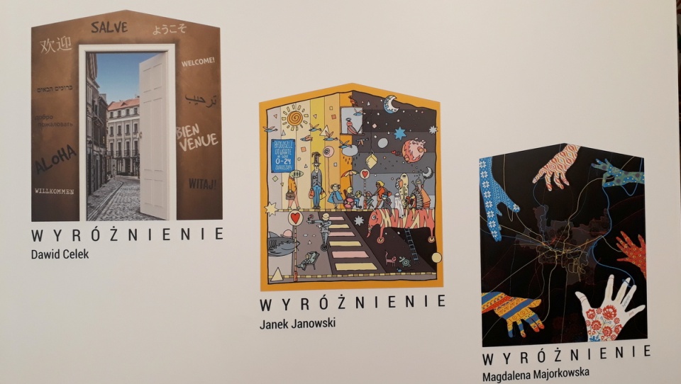 Wyróżnione projekty murali. Fot. Tatiana Adonis