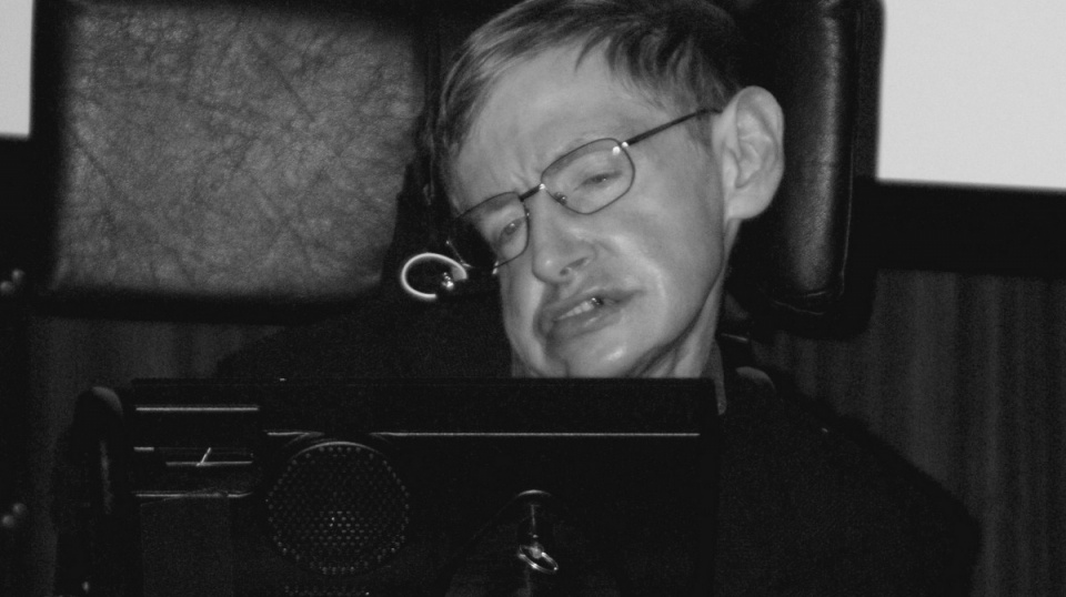 Stephen Hawking cierpiał na stwardnienie zanikowe boczne i był częściowo sparaliżowany/fot. Wikimedia Commons