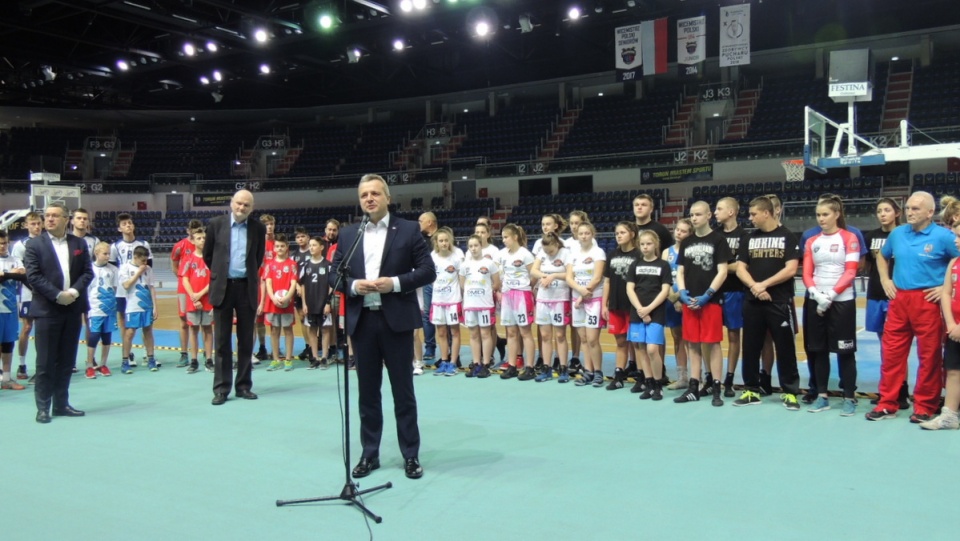 III edycję programu zainaugurowano w hali sportowo-widowiskowej w Toruniu. Fot. Michał Zaręba