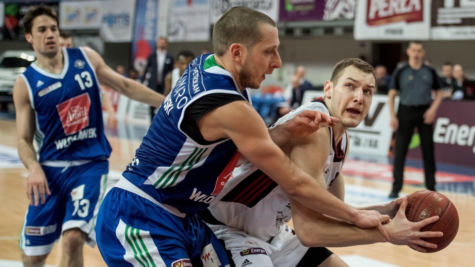 Zdjęcie z meczu TBV Start Lublin kontra Anwil Włocławek w 25. kolejce ekstraklasy koszykarzy 2017/2018. Fot. PAP/Wojciech Pacewicz