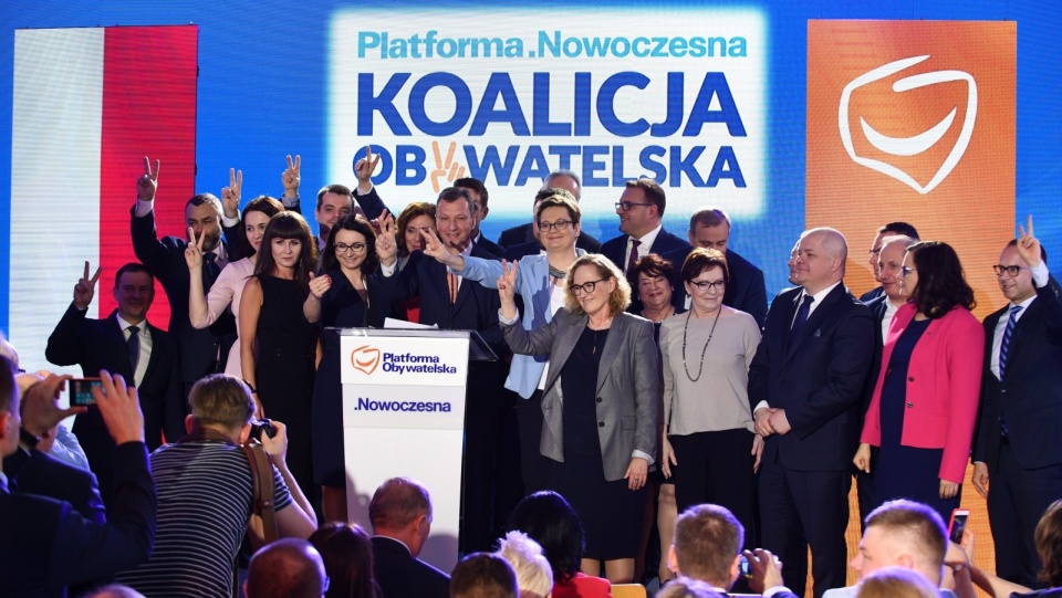 Wspólna Konwencja mazowieckiej Platformy Obywatelskiej i Nowoczesnej. Fot PAP/Jacek Turczyk