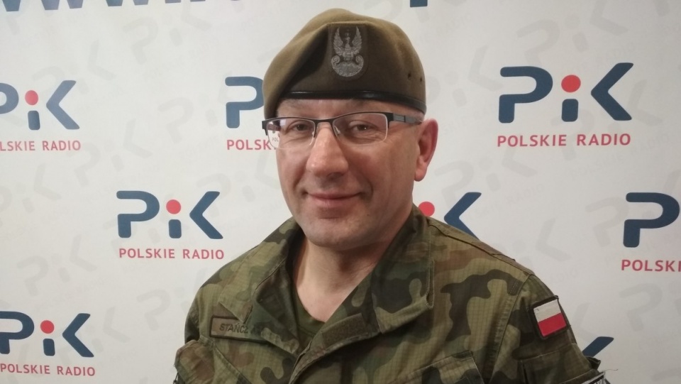 Płk. Krzysztof Stańczyk - dowódca WOT w Kujawsko-Pomorskiem. Fot. Barłomiej Grzankowski