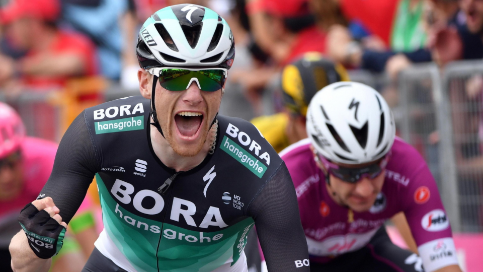 Na zdjęciu Sam Bennett, triumfator 7. etapu Giro d