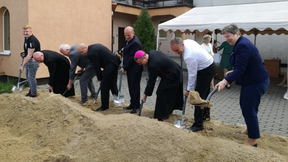 Dziś uroczyście rozpoczęto inwestycję. Fot. Michał Zaręba