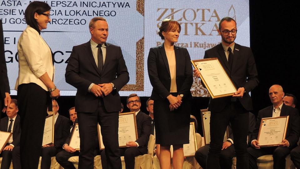 Uroczysta gala plebiscytu "Złota Setka Pomorza i Kujaw" odbyła się w bydgoskiej Operze Nova. Fot. Damian Klich