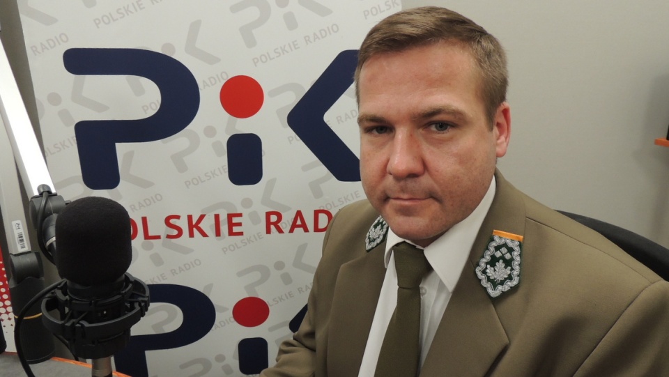 Bartosz Bazela, dyrektor Regionalnej Dyrekcji Lasów Państwowych. Fot. Michał Zaręba