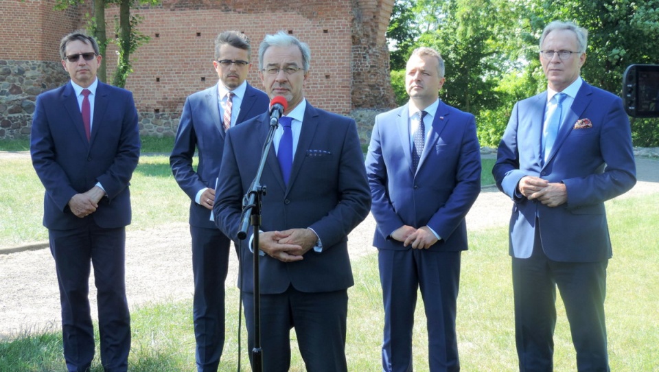 O tworzeniu w Polsce specjalnej strefy ekonomicznej w Kruszwicy minister inwestycji i rozwoju, Jerzy Kwieciński. Fot. Lech Przybyliński