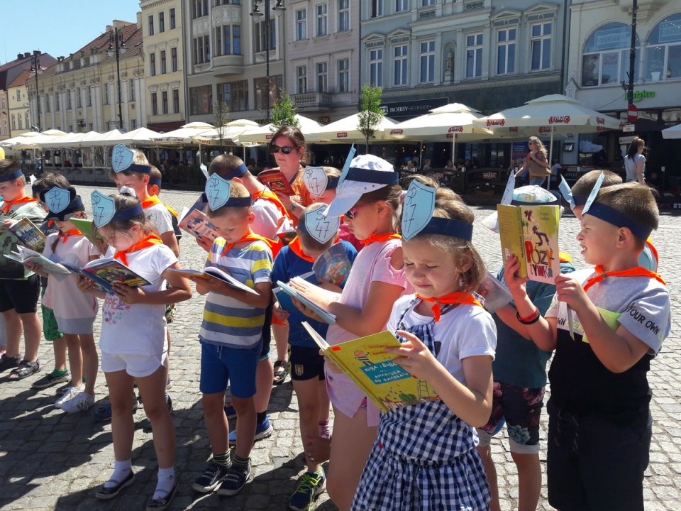 Flash mob na bydgoskim Starym Rynku/fot. Tatiana Adonis