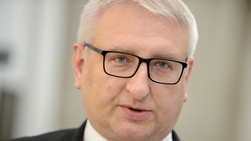 Poseł Stanisław Pięta, który został zawieszony w prawach członka PiS oraz w prawach członka klubu parlamentarnego PiS, jest obecnie posłem niezrzeszonym - wynika z informacji zamieszczonej na stronie internetowej Sejmu. Fot. PAP/Marcin Obara